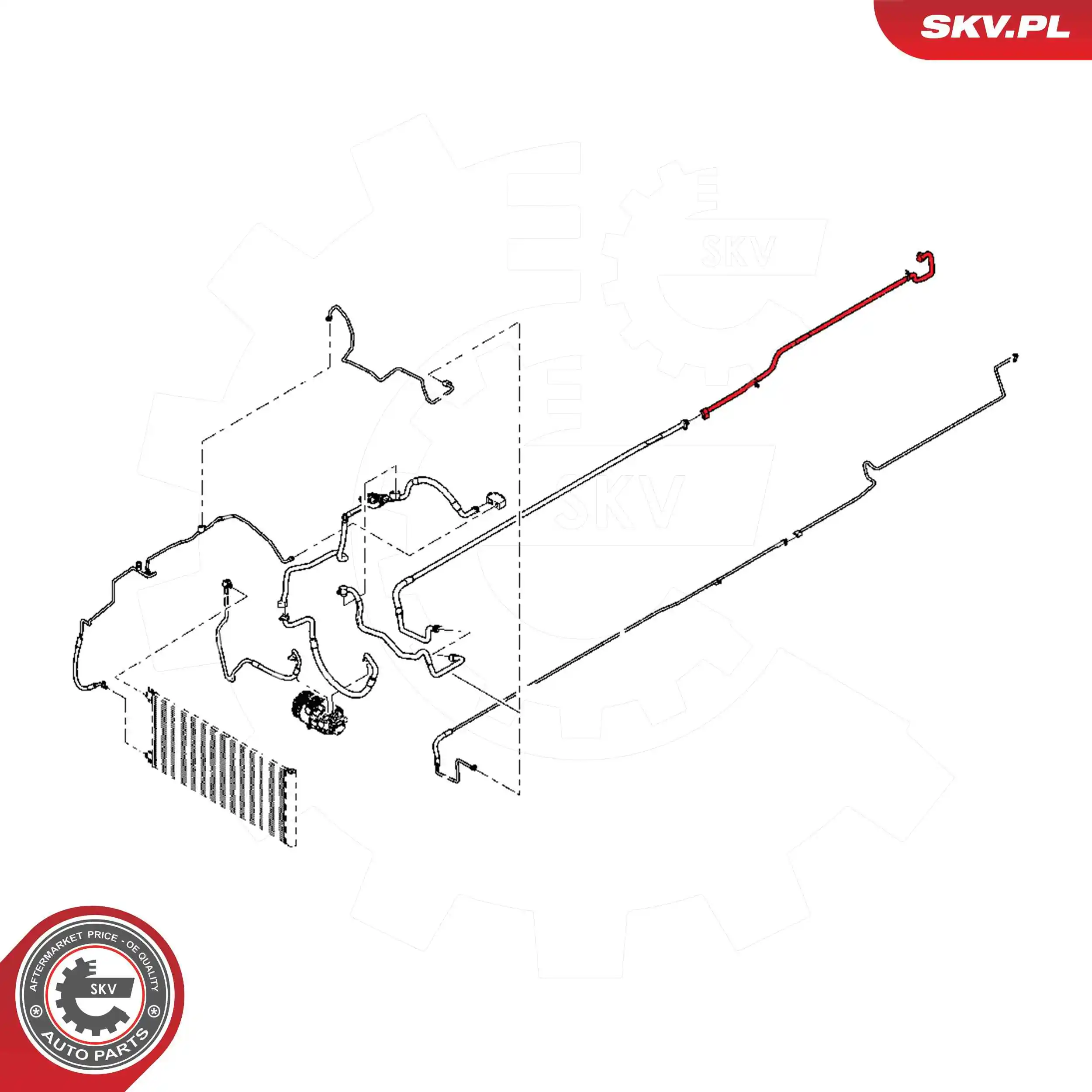 High-pressure Line, air conditioning